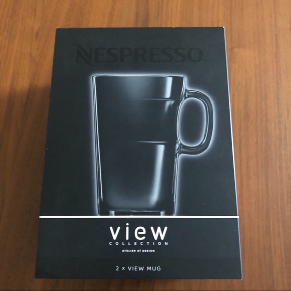 Nespresso Set Of 2 View Americano Mugs 